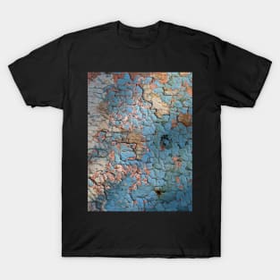 Aegean Driftwood Abstract T-Shirt
